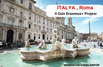 İtalya , Roma : 4 Gün Erasmus+ Projesi