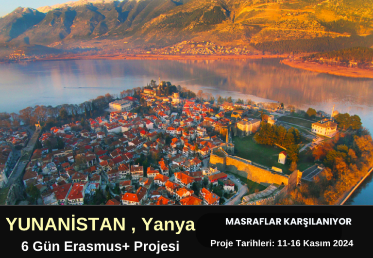 Yunanistan , Yanya : 6 Gün Erasmus+ Projesi