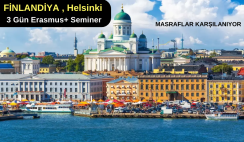 Finlandiya , Helsinki : 3 Gün Erasmus+ Seminer Finlandiya , Helsinki : 3 Gün Erasmus+ Seminer