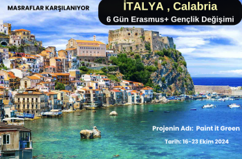 İtalya , Calabria : 6 Gün Erasmus+ Gençlik Değişimi İtalya , Calabria : 6 Gün Erasmus+ Gençlik Değişimi