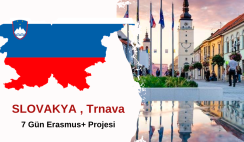 Slovakya , Trnava : 7 Gün Erasmus+ Projesi