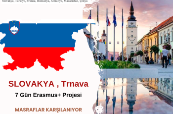 Slovakya , Trnava : 7 Gün Erasmus+ Projesi