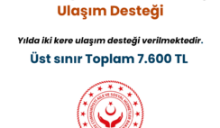 Aile ve Sosyal Hizmetler Bakanlığı Ulaşım Desteği Aile ve Sosyal Hizmetler Bakanlığı Ulaşım Desteği