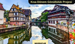 Fransa , Strasbourg : Kısa Dönem Gönüllülük Projesi Fransa , Strasbourg : Kısa Dönem Gönüllülük Projesi