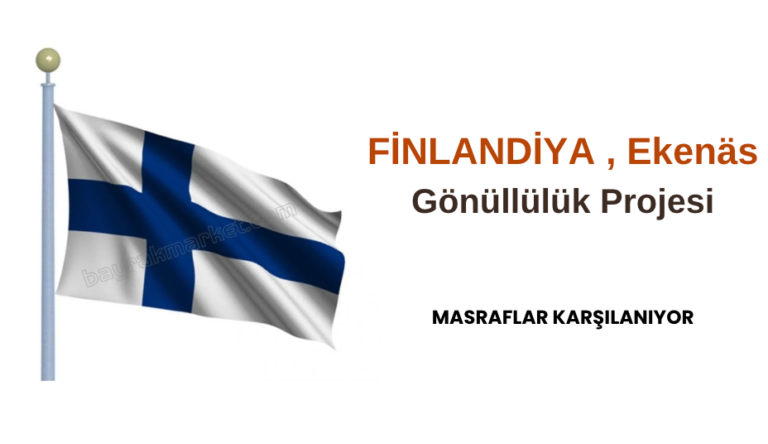 Finlandiya , Ekenäs : Gönüllülük Projesi