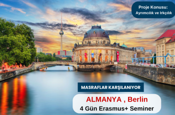 Almanya , Berlin : 4 Gün Erasmus+ Seminer