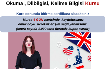 B1-B2 Orta Seviye İngilizce: Okuma, Dilbilgisi, Kelime Bilgisi Kursu B1-B2 Orta Seviye İngilizce: Okuma, Dilbilgisi, Kelime Bilgisi Kursu