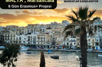 Malta , Marsascala : 6 Gün Erasmus+ Projesi