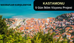 Kastamonu : 5 Gün İklim Vizyonu Projesi – Masraflar Karşılanıyor Kastamonu : 5 Gün İklim Vizyonu Projesi – Masraflar Karşılanıyor