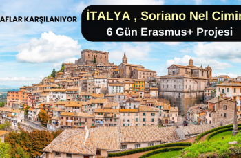 İtalya , Soriano Nel Cimino :  6 Gün Erasmus+ Projesi İtalya , Soriano Nel Cimino :  6 Gün Erasmus+ Projesi