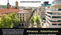 Almanya , Sattenhausen : 8 Gün Erasmus+ Projesi Almanya , Sattenhausen : 8 Gün Erasmus+ Projesi