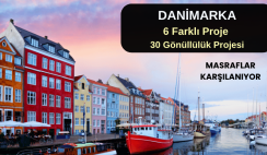 Danimarka 6 Farklı Proje: 30 Gönüllü İlanı Danimarka 6 Farklı Proje: 30 Gönüllü İlanı