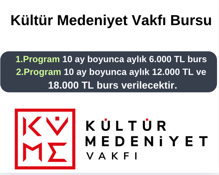 Kültür Medeniyet Vakfı Bursu