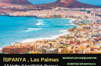 İspanya , Las Palmas : 17 Hafta Gönüllülük Projesi