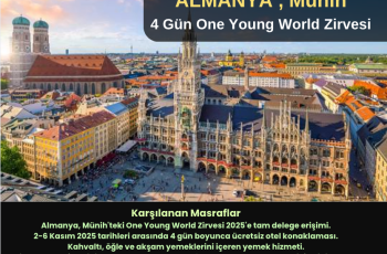 One Young World Zirvesi 2025 Almanya – Masraflar Karşılanıyor