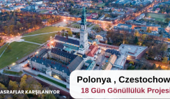 Polonya , Czestochowa : 18 Gün Gönüllülük Projesi Polonya , Czestochowa : 18 Gün Gönüllülük Projesi