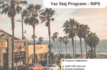 Amerika , Los Angeles : RIPS Yaz Staj Programı