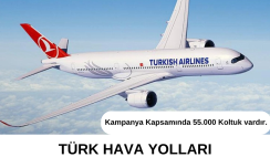 Türk Hava Yolları : 949 TL Bilet Kampanyası Türk Hava Yolları : 949 TL Bilet Kampanyası