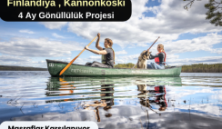 Finlandiya , Kannonkoski : 4 Ay Gönüllülük Projesi Finlandiya , Kannonkoski : 4 Ay Gönüllülük Projesi