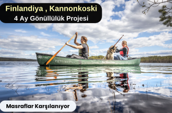 Finlandiya , Kannonkoski : 4 Ay Gönüllülük Projesi