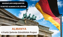 Almanya : 4 Farklı Şehirde Gönüllülük Projesi