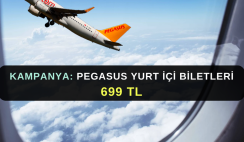 Pegasus Kampanya : 699 TL Bilet Kampanyası Pegasus Kampanya : 699 TL Bilet Kampanyası