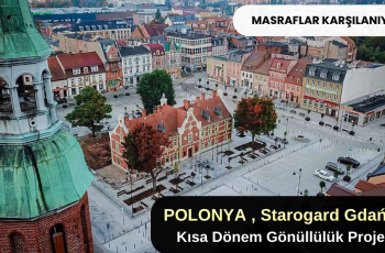 Polonya , Starogard Gdański : Kısa Dönem Gönüllülük Projesi