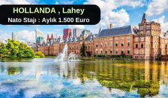 Hollanda NATO Staj Programı : Aylık 1.500 Euro Maaş Hollanda NATO Staj Programı : Aylık 1.500 Euro Maaş