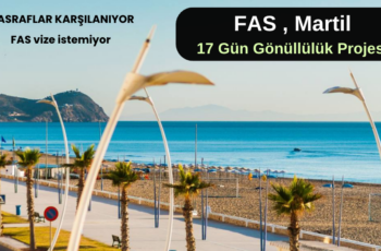 Fas , Martil : 17 Gün Gönüllülük Projesi