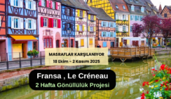 Fransa , Le Créneau : 14 Gün Gönüllülük Projesi Fransa , Le Créneau : 14 Gün Gönüllülük Projesi