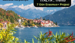 İtalya , Trento : 7 Gün Erasmus+ Projesi