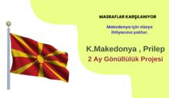K.Makedonya , Prilep : 2 Ay Gönüllülük Projesi K.Makedonya , Prilep : 2 Ay Gönüllülük Projesi