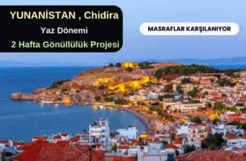 Yunanistan , Chidira : 2 Hafta Gönüllülük Projesi Yunanistan , Chidira : 2 Hafta Gönüllülük Projesi