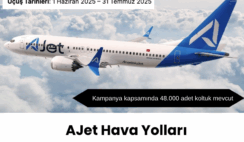 AJet Kampanya : Yurt Dışı Her Şey Dahil 40 Dolar AJet Kampanya : Yurt Dışı Her Şey Dahil 40 Dolar