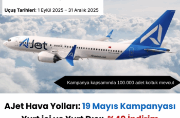 AJet Kampanya: 19 Mayıs Kampanyası