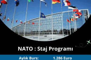 Nato Staj Programı: Aylık Maaş 1.286 Euro