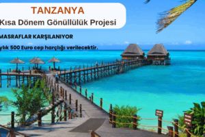 Tanzanya : Kısa Dönem Gönüllülük Projesi