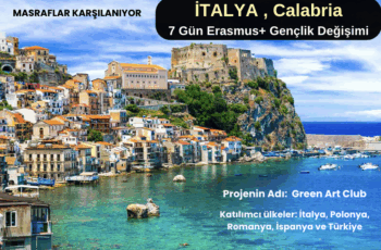 İtalya , Calabria : 7 Gün Erasmus+ Projesi