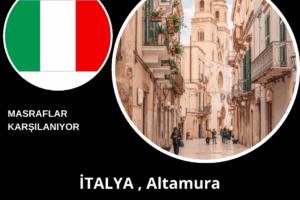İtalya , Altamura : 1 Ay Gönüllülük Projesi