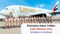 Emirates Hava Yolları: Kabin Memuru Alımı ( Antalya Ankara) Emirates Hava Yolları: Kabin Memuru Alımı ( Antalya Ankara)