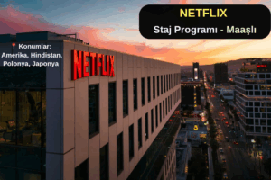 Netflix Staj Programı – Maaşlı
