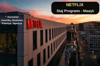 Netflix Staj Programı – Maaşlı