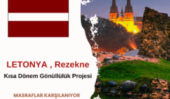 Letonya , Rezekne: Kısa Dönem Gönüllülük Projesi Letonya , Rezekne: Kısa Dönem Gönüllülük Projesi