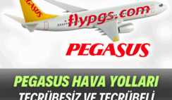 Pegasus Havayolları: Tecrübeli ve Tecrübesiz Kabin Memuru İlanı Pegasus Havayolları: Tecrübeli ve Tecrübesiz Kabin Memuru İlanı