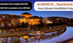 Almanya , Saarbrücken: Uzun Dönem Gönüllülük Projesi