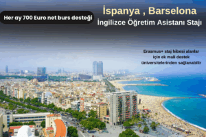 İspanya, Barselona : İngilizce Öğretim Asistanı Stajı (Burslu)