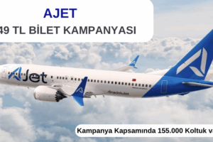 AJet:  849 TL Bilet Kampanyası