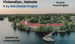 Finlandiya , Heinola : 5 Ay Gönüllülük Projesi Finlandiya , Heinola : 5 Ay Gönüllülük Projesi