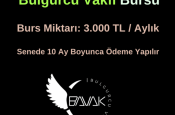 Bulgurcu Vakfı Burs Duyurusu