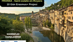 Fransa , Saint-eulalie-en-Royans : 10 Gün Erasmus+ Projesi Fransa , Saint-eulalie-en-Royans : 10 Gün Erasmus+ Projesi